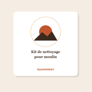 Kit de nettoyage pour moulin