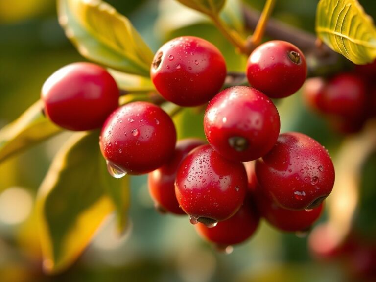 coffee cherries