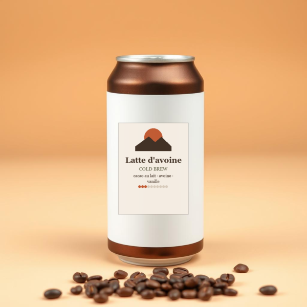 Cold Brew Latte d'avoine (canette 250ml)